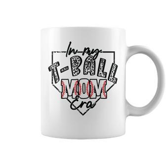 In My T-Ball Mom Era T-Ball Ball Mama Mother Leopard Print Coffee Mug | Mazezy CA