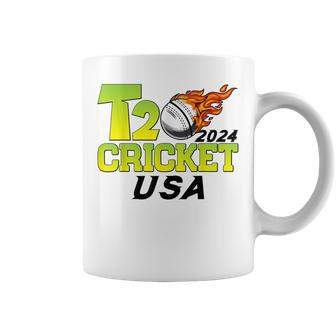 T20 Cricket 2024 Usa Coffee Mug - Seseable