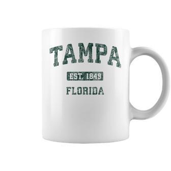 Tampa Florida Fl Vintage Athletic Sports Coffee Mug - Monsterry AU