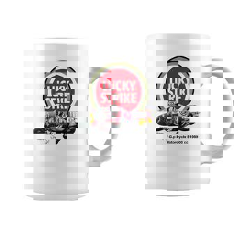 Tasse Lucky Strike Moto GP 1993, Tee de Course Blanc - Cadeauxyz