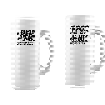 Tasse Tappeur de Fond Humoristique, Blanc à Texte Noir - Cadeauxyz