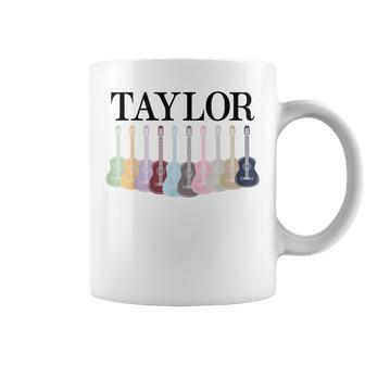 Taylor Name Personalized I Love Taylor Girl Groovy 70'S Coffee Mug - Seseable