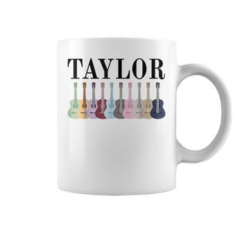 Taylor Personalized Name I Love Taylor Girl Groovy 70'S Coffee Mug - Monsterry AU