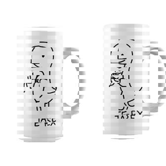 Tea Rex For Tea Drinkers And Dinosaur Lovers Coffee Mug - Monsterry