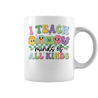 I Teach Minds Of All Kinds Teacher St Patrick's Day Coffee Mug - Seseable