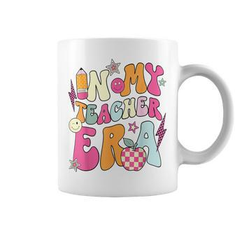 In My Teacher Era Groovy Teacher Appreciation Back To School Coffee Mug | Mazezy CA