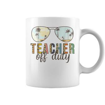 Teacher Off Duty Last Day Of School Summer Teacher Mode Off Coffee Mug - Monsterry UK