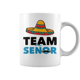 Team Boy Senor Mexican Gender Reveal Party Baby Shower Coffee Mug - Monsterry