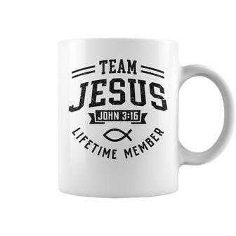 Team Jesus Christian Faith Religious Women Coffee Mug | Mazezy DE