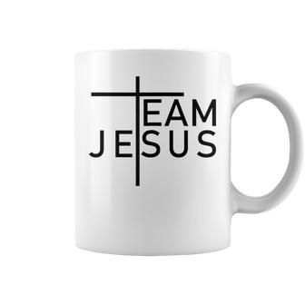 Team Jesus Cross Religion Jesus Believe Tassen - Geschenkecke