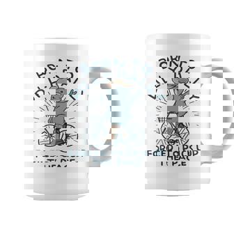 Teddy Bear Born To Dilly Dally Forced To Pick Up The Pace Coffee Mug - Thegiftio