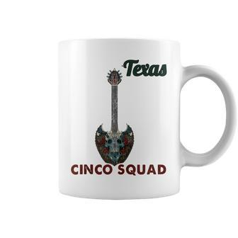 Texas Cinco Squad Cinco De Mayo Music Guitar Coffee Mug - Monsterry AU