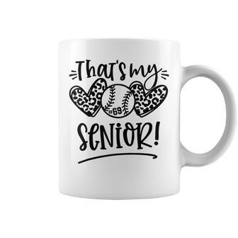 That's My Senior Number 69 Senior Baseball Number 69 Coffee Mug - Monsterry CA