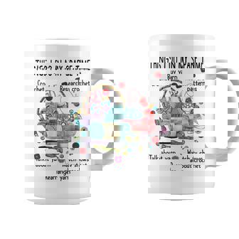 Thing I Do In My Spare Time Crochet Crocheting Coffee Mug | Seseable UK