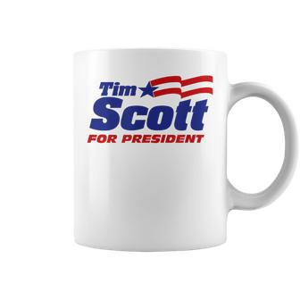 Tim Scott For President 2024 Scott 2024 Republican Patriot Coffee Mug - Monsterry DE