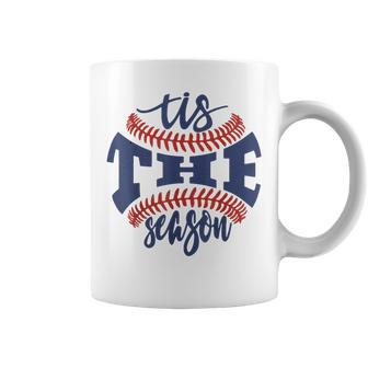 Tis The Season Baseball Mom Coffee Mug - Monsterry AU