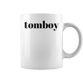 Tomboy Black Coffee Mug - Monsterry UK