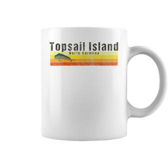 Topsail Island Nc Vintage Style Mahi-Mahi Coffee Mug - Monsterry DE