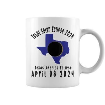 Total Solar Eclipse Texas 2024 Coffee Mug - Monsterry AU