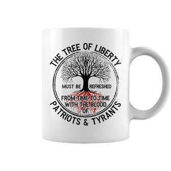 The Tree Of Liberty Must Be Refreshed Light Coffee Mug - Monsterry AU