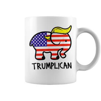 Trumplican Elephant Trump RepublicanUltra Maga 2024 Coffee Mug - Monsterry UK