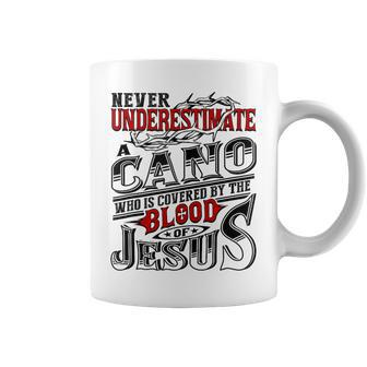 Underestimate Cano Family Name Coffee Mug - Seseable
