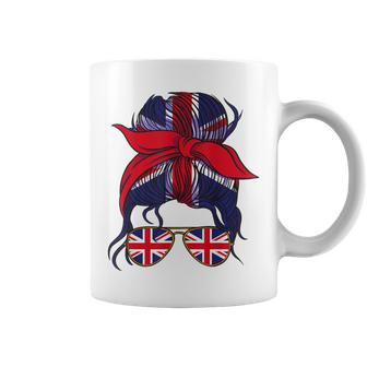 Union Jack Flag Bandana Woman Sunglasses Coffee Mug - Monsterry CA