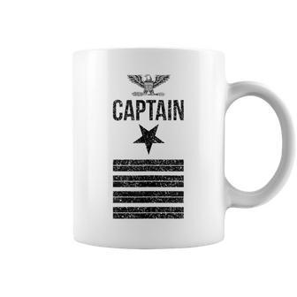 Us Navy Captain Rank Boating Bar Star Eagle Yacht Coffee Mug - Monsterry UK