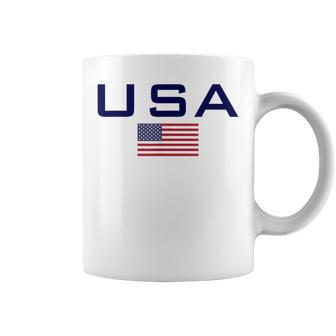 Usa Flag Pride And Roots Star Spangled Banner Sports Jersey Coffee Mug - Thegiftio UK