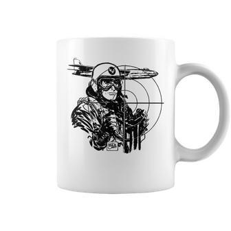 Usa World War 2 Bomber Ww2 Vintage Wwii Military Pilot Coffee Mug - Monsterry AU