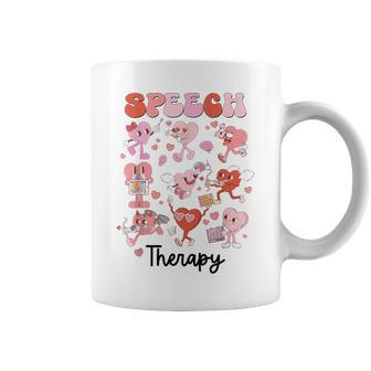 Valentines Day Speech Therapy Therapist Slpa Slp Valentine Coffee Mug - Monsterry UK