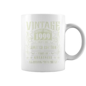 Vintage 1999 T For Retro 1999 Birthday Coffee Mug - Monsterry
