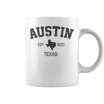 Vintage Austin Texas Est 1839 Coffee Mug - Monsterry CA