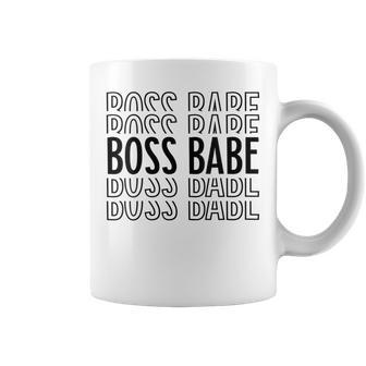 Vintage Boss Babe Manager Lover Fall Thanksgiving Coffee Mug | Crazezy