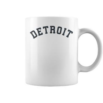 Vintage Detroit T Old Retro Detroit Sports Coffee Mug - Monsterry CA