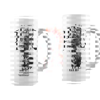 Vintage Graffiti Biker Rocker Skull Punk Horror Skull Coffee Mug - Thegiftio