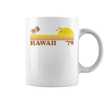 Vintage Hawaii Retro Hawaiian Beach Surfing 70'S Surf Coffee Mug - Monsterry UK