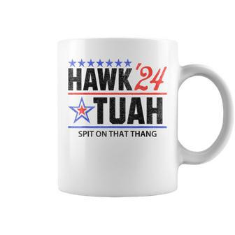 Vintage Hawk Tauh 24 Spit On That Thang Sarcastic Parody Coffee Mug - Monsterry CA