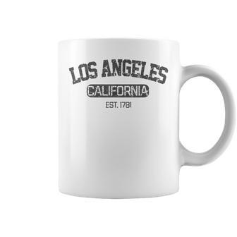 Vintage Los Angeles California Est 1781 Souvenir Coffee Mug - Thegiftio UK