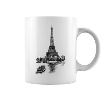Vintage Paris Eiffel Tower Tassen - Seseable