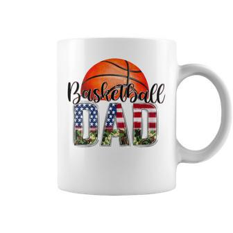 Vintage Proud Basketball Dad Fathers Day Basketball Player Coffee Mug - Thegiftio UK