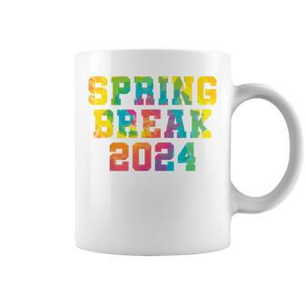 Vintage Spring Break 2024 Beach Week Group Vacation Coffee Mug | Mazezy
