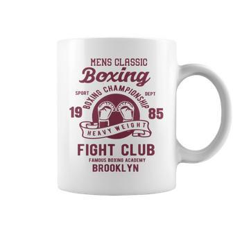 Vintage Style Boxing T Boxing Gloves Graphics Coffee Mug - Monsterry UK