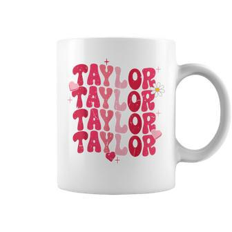 Vintage Taylor Personalized Name I Love Taylor Coffee Mug | Mazezy