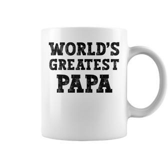 Vintage World's Greatest Papa Best Dadater Wertschätzung Tassen - Geschenkecke