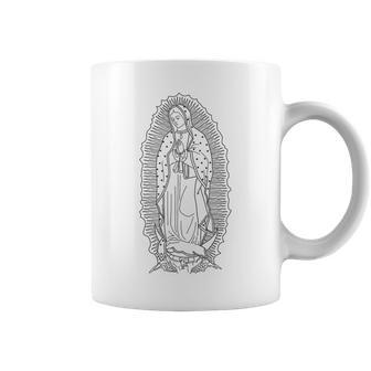 Virgen De Guadalupe Our Lady Of Guadalupe Virgin Christian Coffee Mug - Thegiftio UK