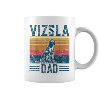 Vizsla Dad Vintage Hungarian Vorstehung Dog Vizsla Dad Tassen - Seseable