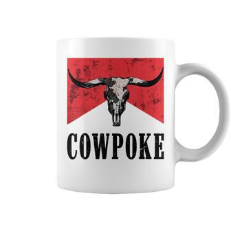 Western Cowpoke I'm Just A Cowpoke In The Big Rodeo Retro Coffee Mug - Thegiftio UK