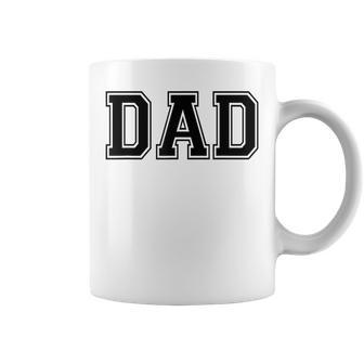 White That Says Dad New Dad Pregnancy Announcement Coffee Mug - Monsterry UK