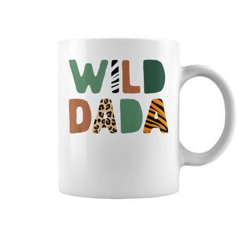 Wild Dada Zoo Born Wild Birthday Safari Jungle Family Coffee Mug - Monsterry DE